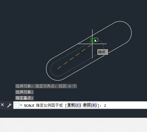 cad2019缩放怎么用