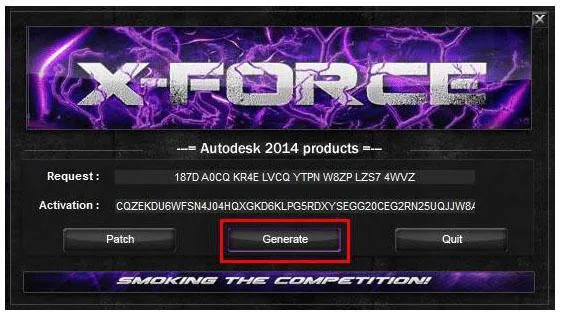 autocad2014永久激活码16个