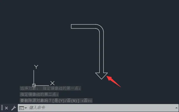 cad画流程图的箭头