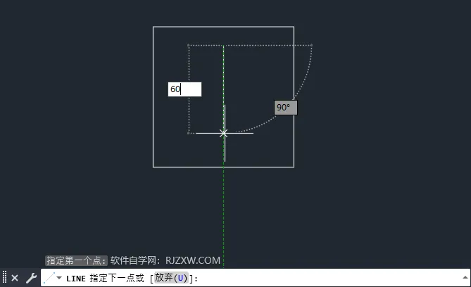 CAD2023绘制感温探测器图例的方法