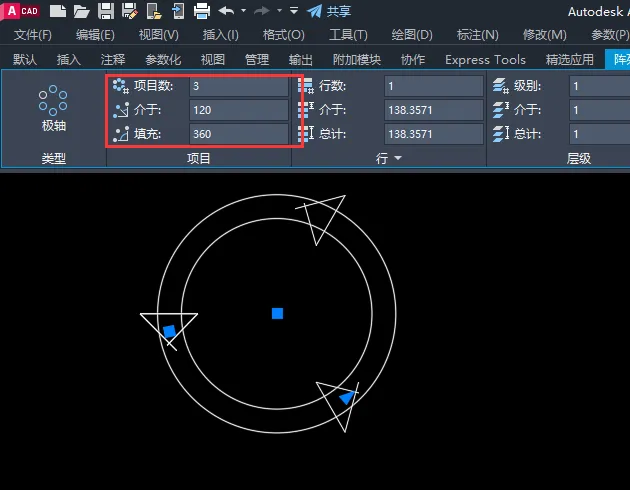 cad2020怎么画弯曲的箭头