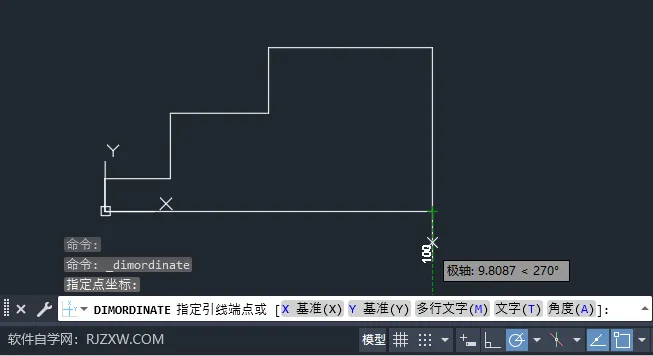 CAD2024如何创建坐标标注