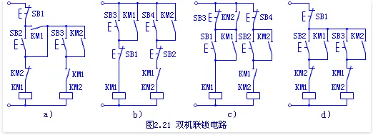 电动机电气联锁控制电路图解