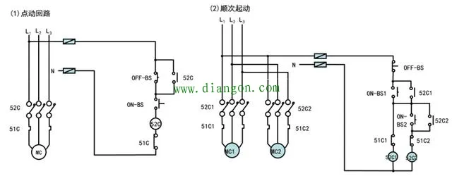 常用电气控制回路_电气二次回路基础知识