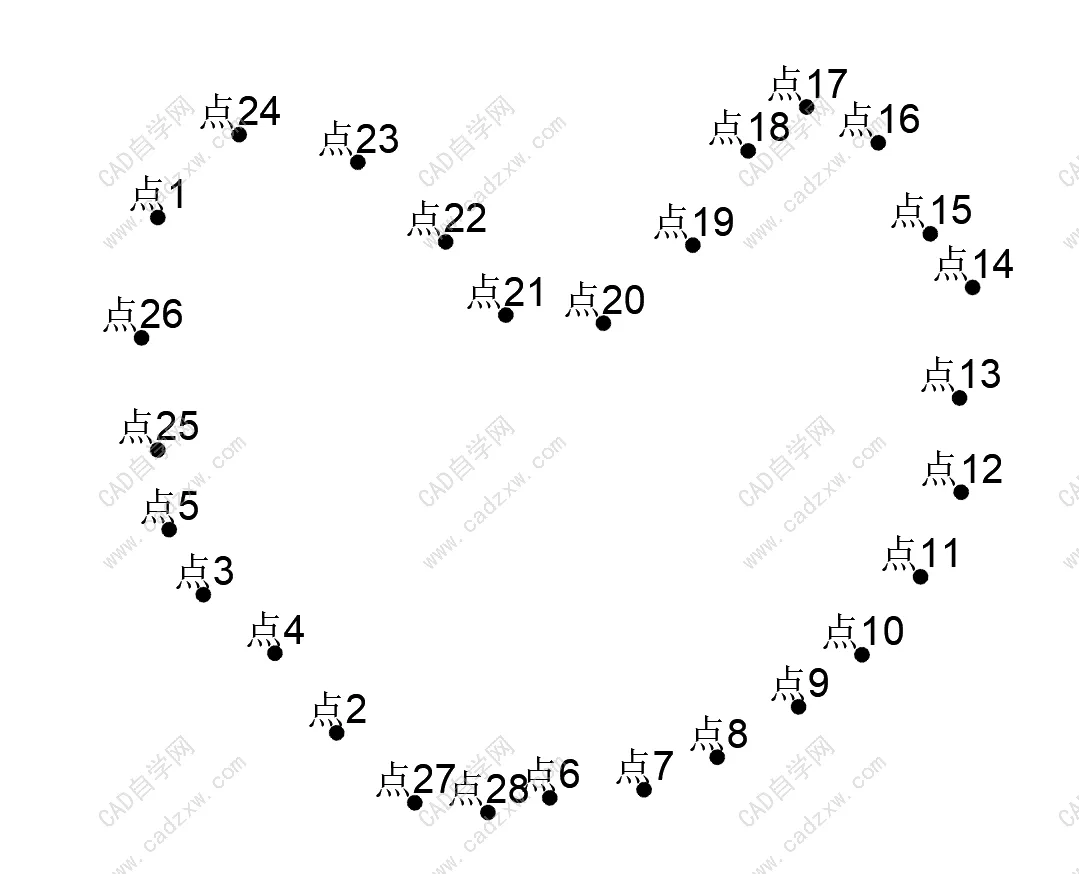 无需插件,坐标点如何带编号批量导入CAD-图片6