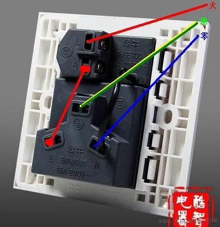 三孔插座怎么接线_三孔插座接线图