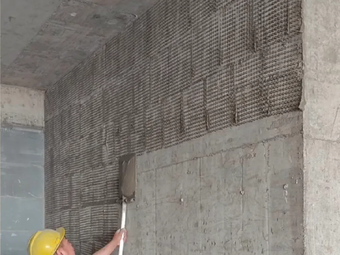 墙面拍浆拉毛怎么做?且看标准的工地如何施工?