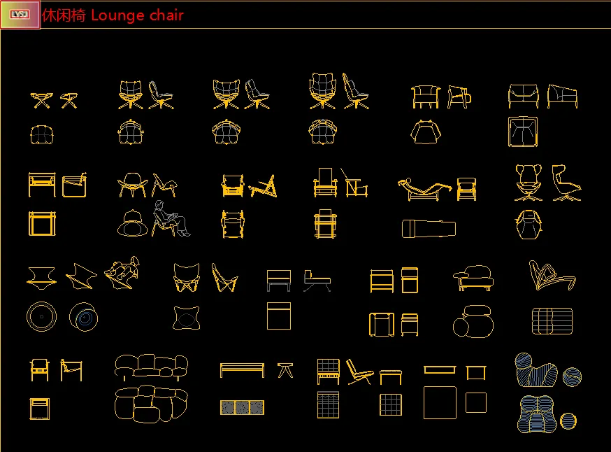 2026【最新】CAD动态图库大全家具+卫浴洁具+交通工具+装饰构件汇总