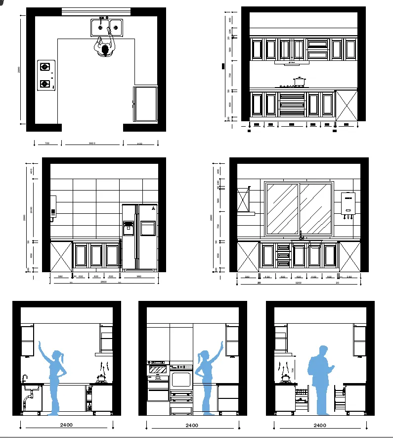 2026【精品】全屋定制通用CAD可拉伸动态图库